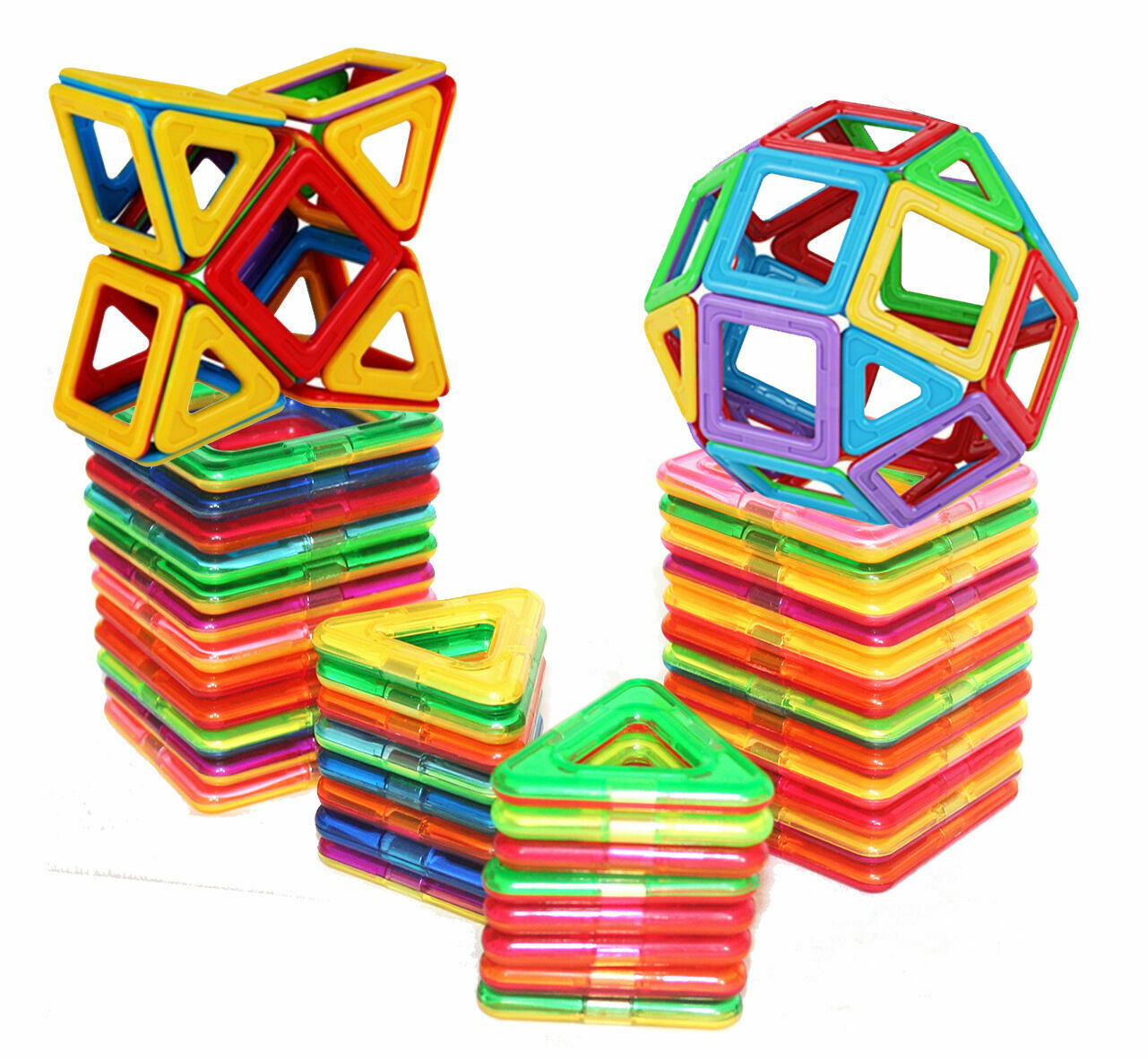 40 Piece Magnetic Blocks Building Toys Tiles For Kids