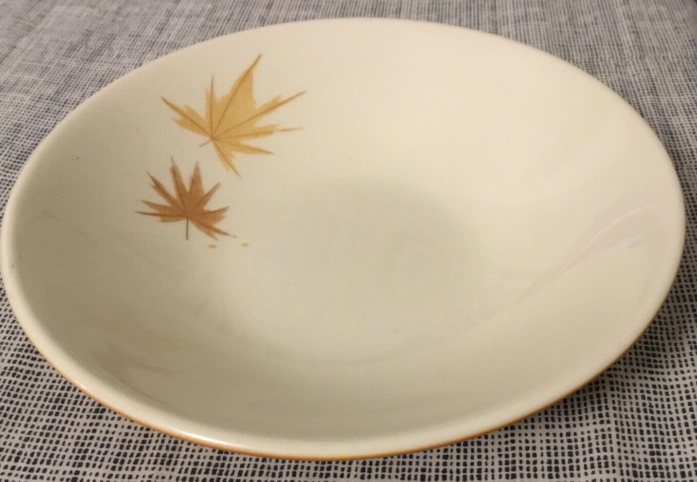 Vtg Iroquois Informal True China Soup Bowl By Ben Seibel 7¾” Mid Century Autumn